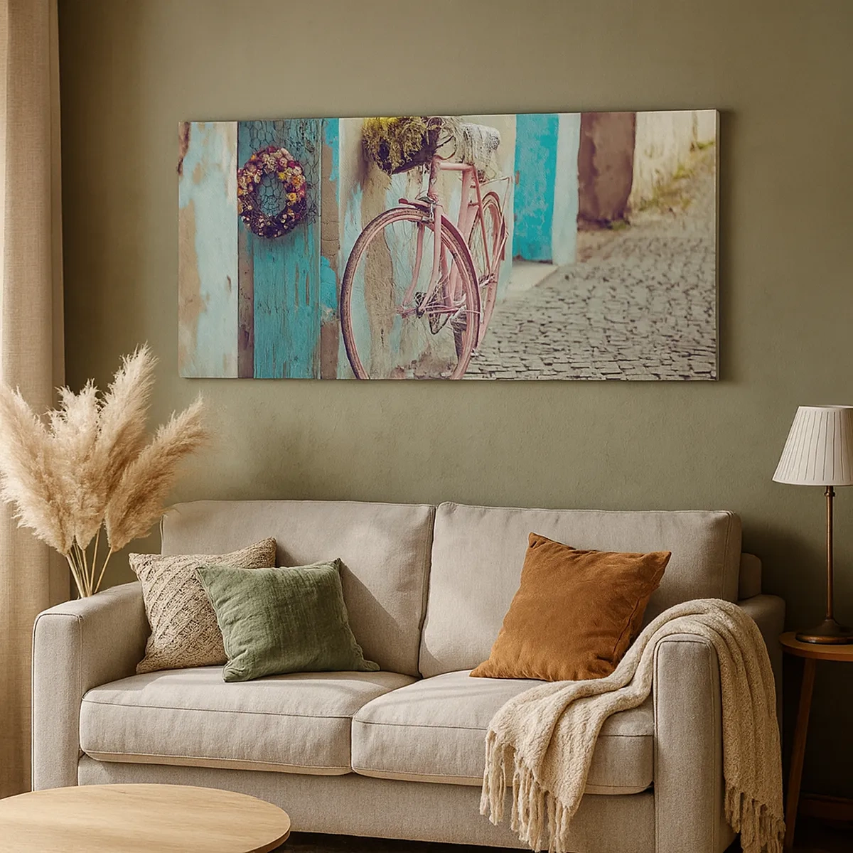 Vászonkép - Mindjárt visszajövök - 30x30 cm