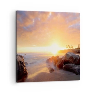 Vászonkép - Ragyogó esti szellő - 50x50 cm