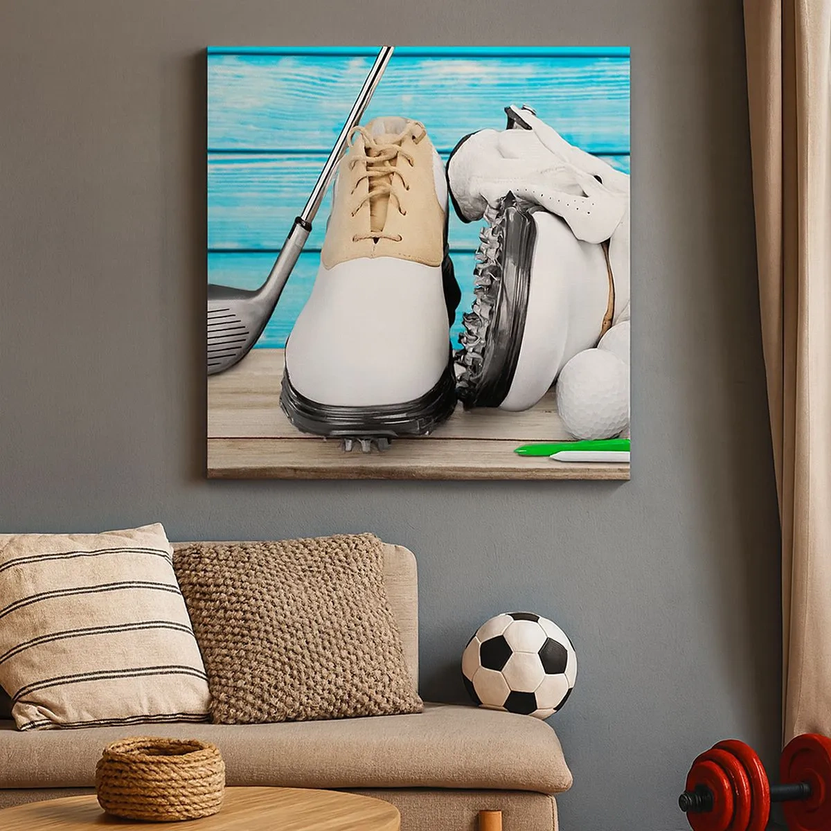 Vászonkép - Minden kész - 30x30 cm