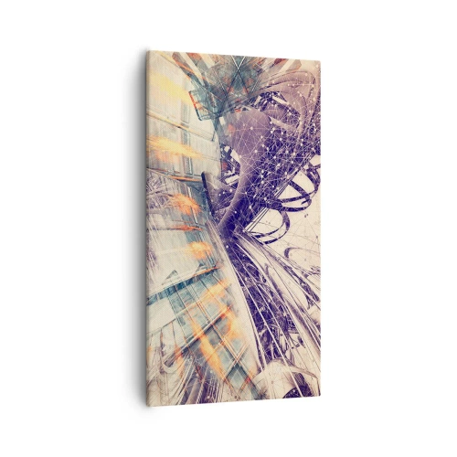 Vászonkép - Nagy rohanásban - 55x100 cm