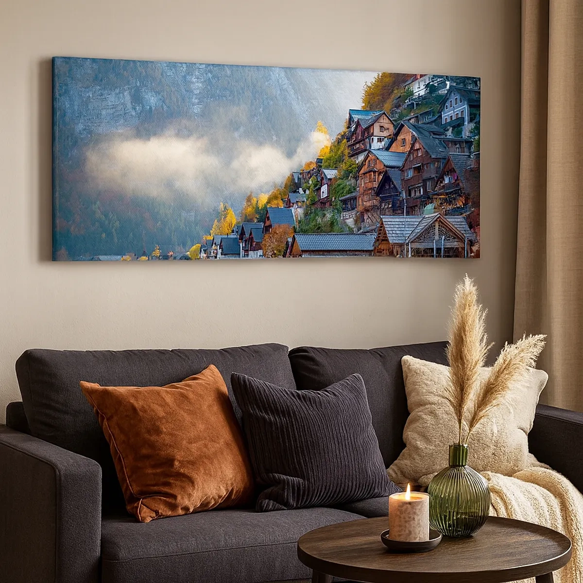 Vászonkép - Alpesi éghajlatra - 30x30 cm