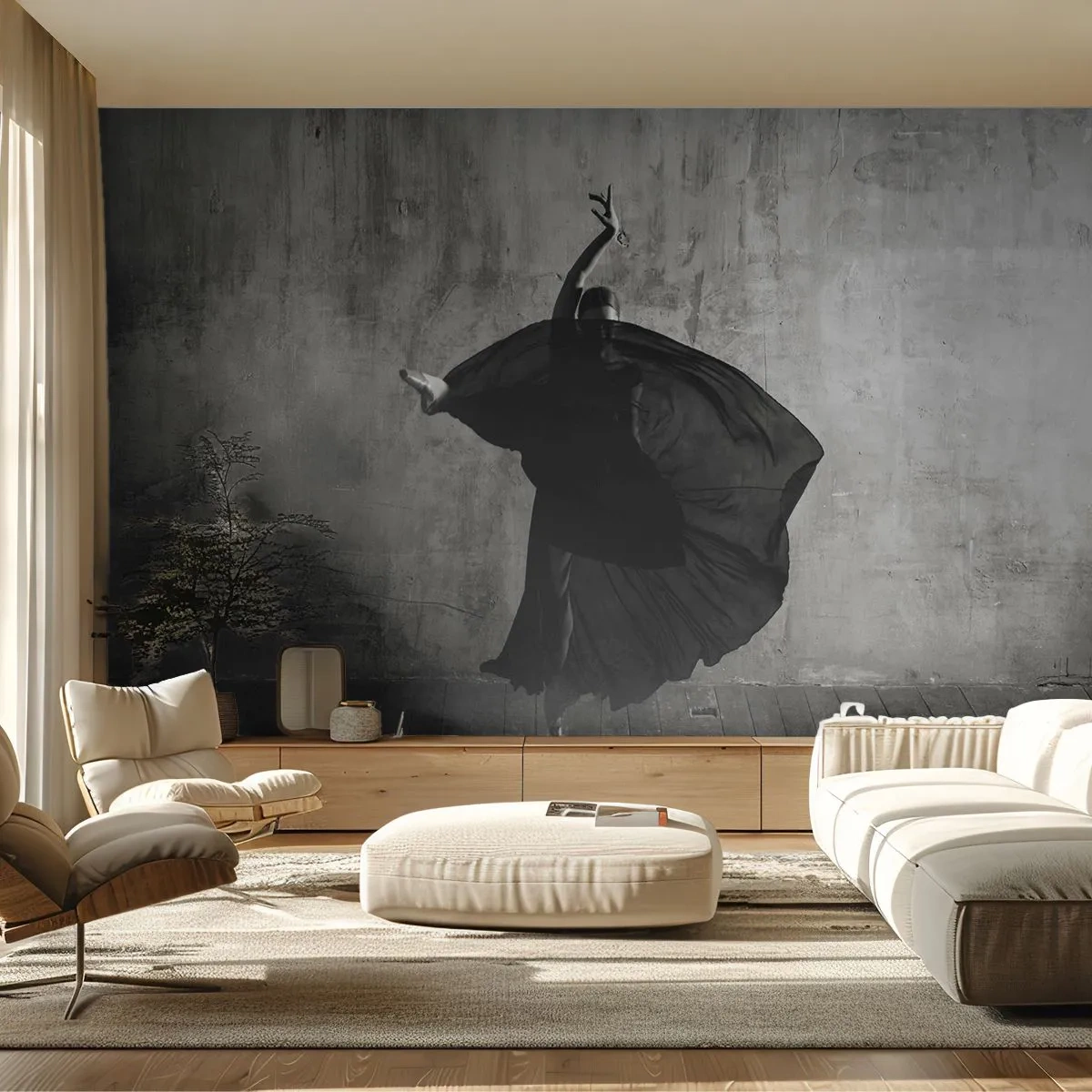Fotótapéta Premium Canvas - Szenvedélyes pas - Balerina, Tánc, Balett - 400x280 cm