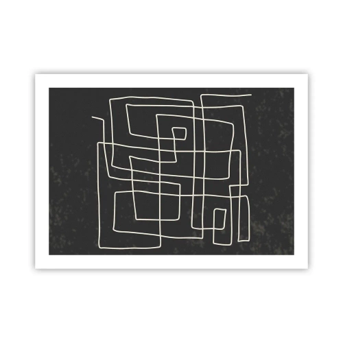 Poszter - Nem olyan egyszerű - 70x50 cm