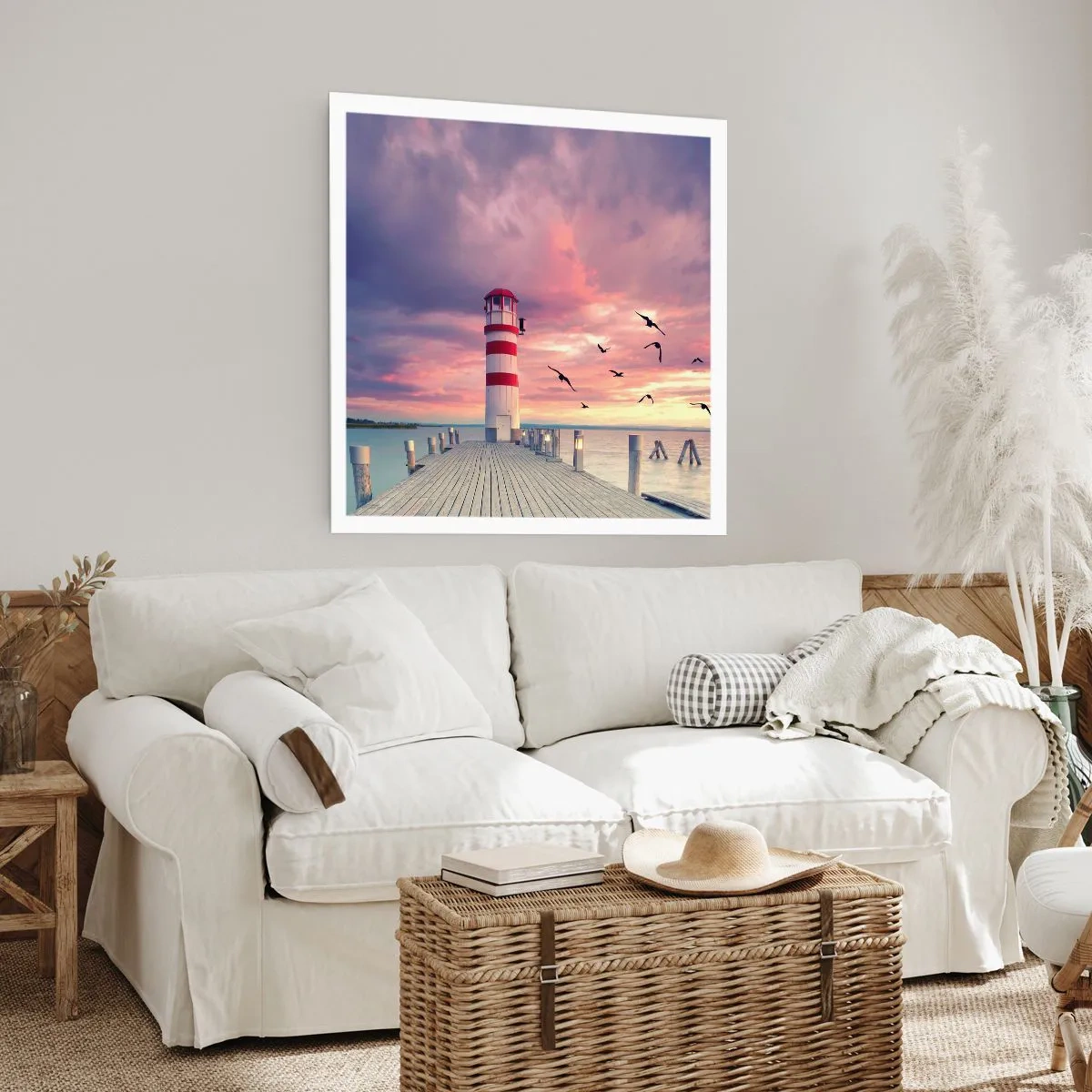 Poszter - Ideje a kikötőbe - 50x50 cm