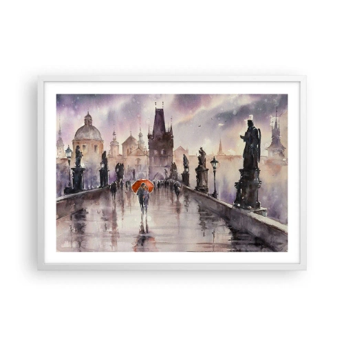 Poszter fekete keretben - Az emberek nem változnak - 70x50 cm