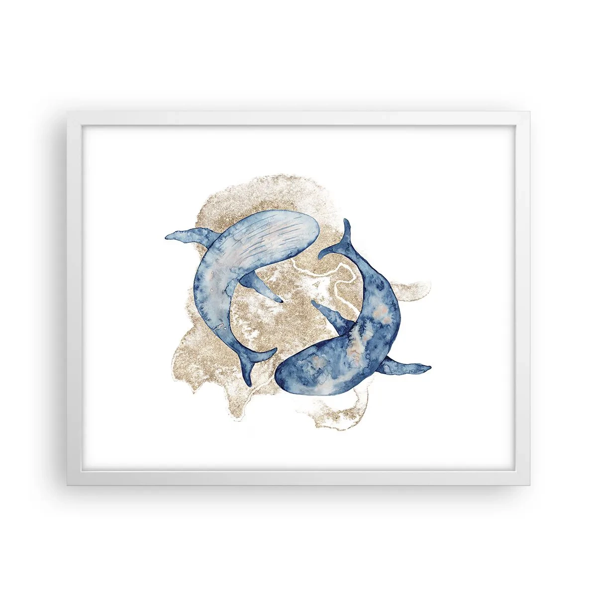 Poszter fekete keretben - Barátság vagy szerelem? - 50x40 cm