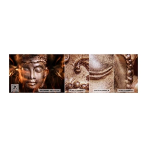 Fotótapéta Minta Premium Canvas - Csak itt és most létezik - Buddha, Vallás, Ázsia - 100x30 cm