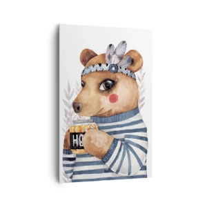 Vászonkép - Édes Mackó - 80x120 cm