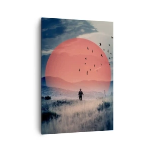 Vászonkép - Elemében - 70x100 cm