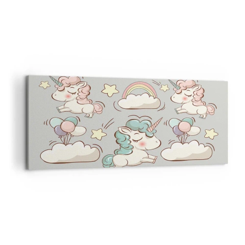 Vászonkép - Biztosan léteznek... - 120x50 cm