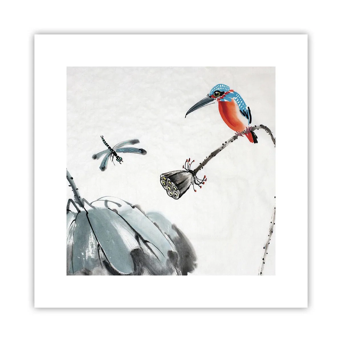 Poszter - A rét élete - 30x30 cm