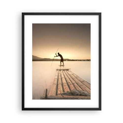 Poszter fehér keretben - Pihenés előtt - 40x50 cm
