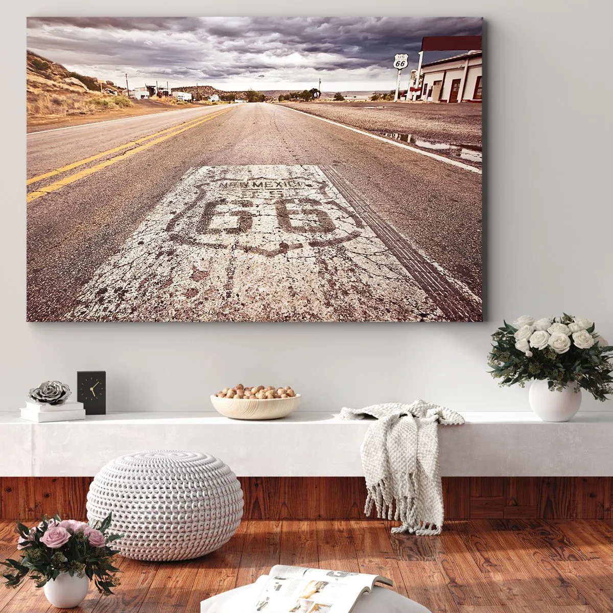 Vászonkép - Mother Road – amerikai legenda - 100x70 cm