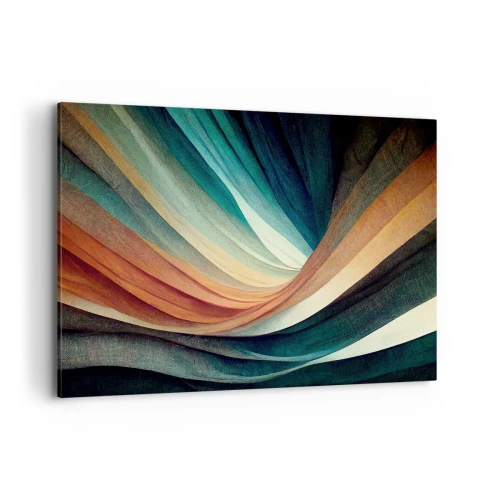 Vászonkép - Színekből szőtt - 100x70 cm