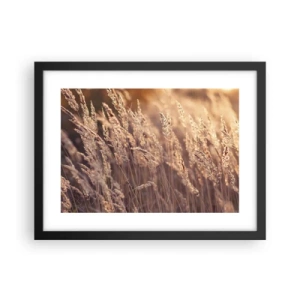 Poszter fehér keretben - Készen az ősz fogadására - 40x30 cm