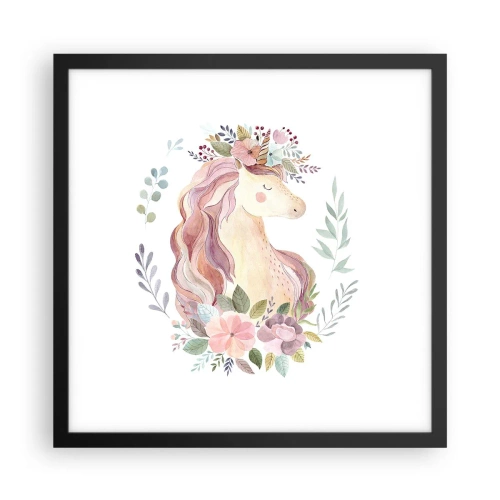 Poszter fehér keretben - Meghívás a tündérmesék világába - 40x40 cm