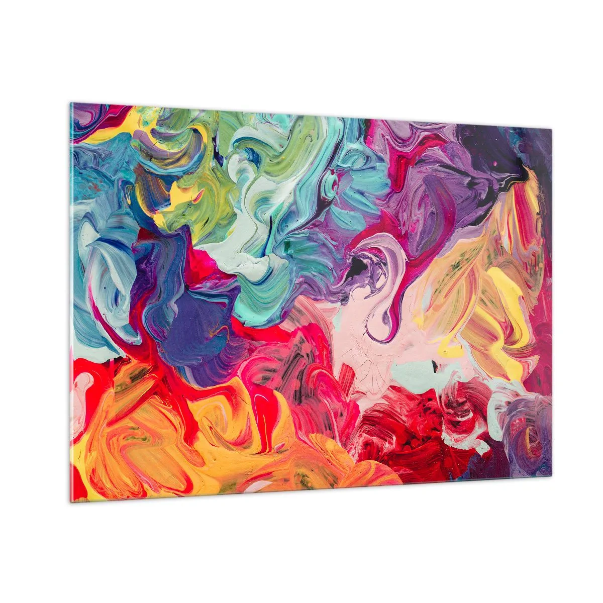 Üveg kép - Színek születése - 100x70 cm