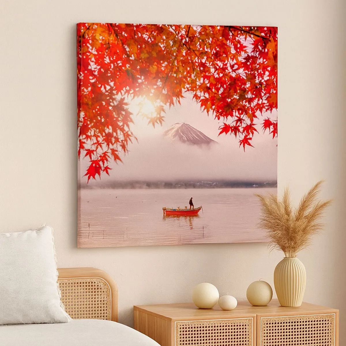 Vászonkép - Japán hangulatban - 30x30 cm