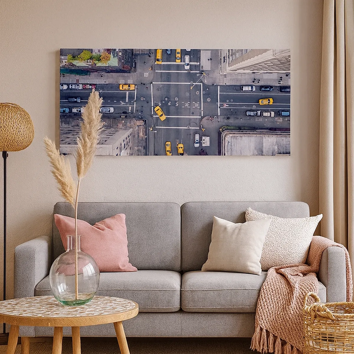 Vászonkép - Egyszerű választás - 30x30 cm