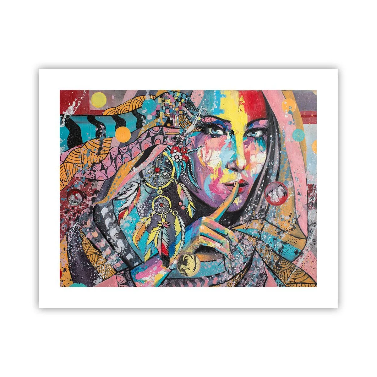 Poszter - Maradj csendben, amíg meg nem érted - 50x40 cm