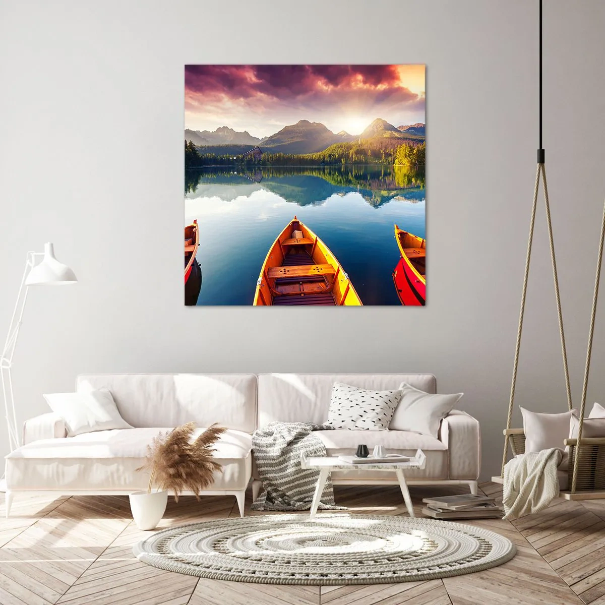 Vászonkép - Semmi a természet ellen - 30x30 cm