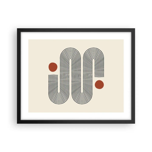 Poszter fehér keretben - Elejétől végéig - 50x40 cm