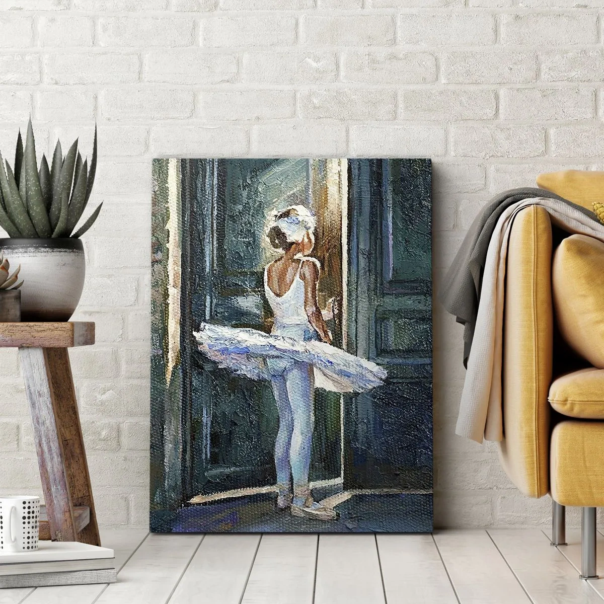 Vászonkép - Az előadás előtt - 55x100 cm