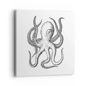 Vászonkép - Hullámokkal táncoló - 40x40 cm