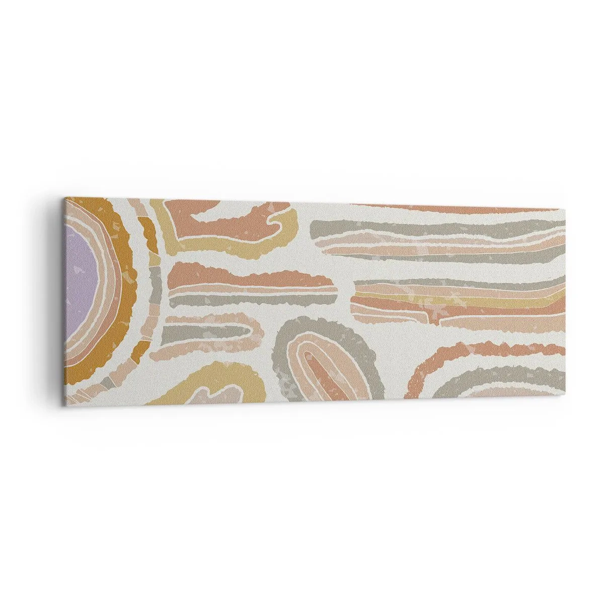 Vászonkép - Színes keresztmetszetek - 140x50 cm