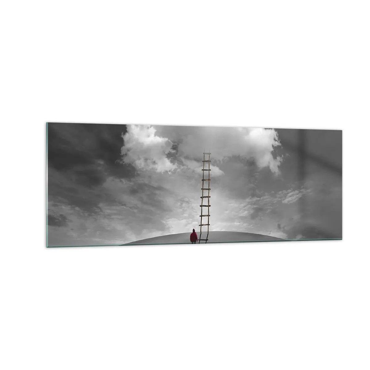 Üveg kép - Minden lehetséges - 140x50 cm