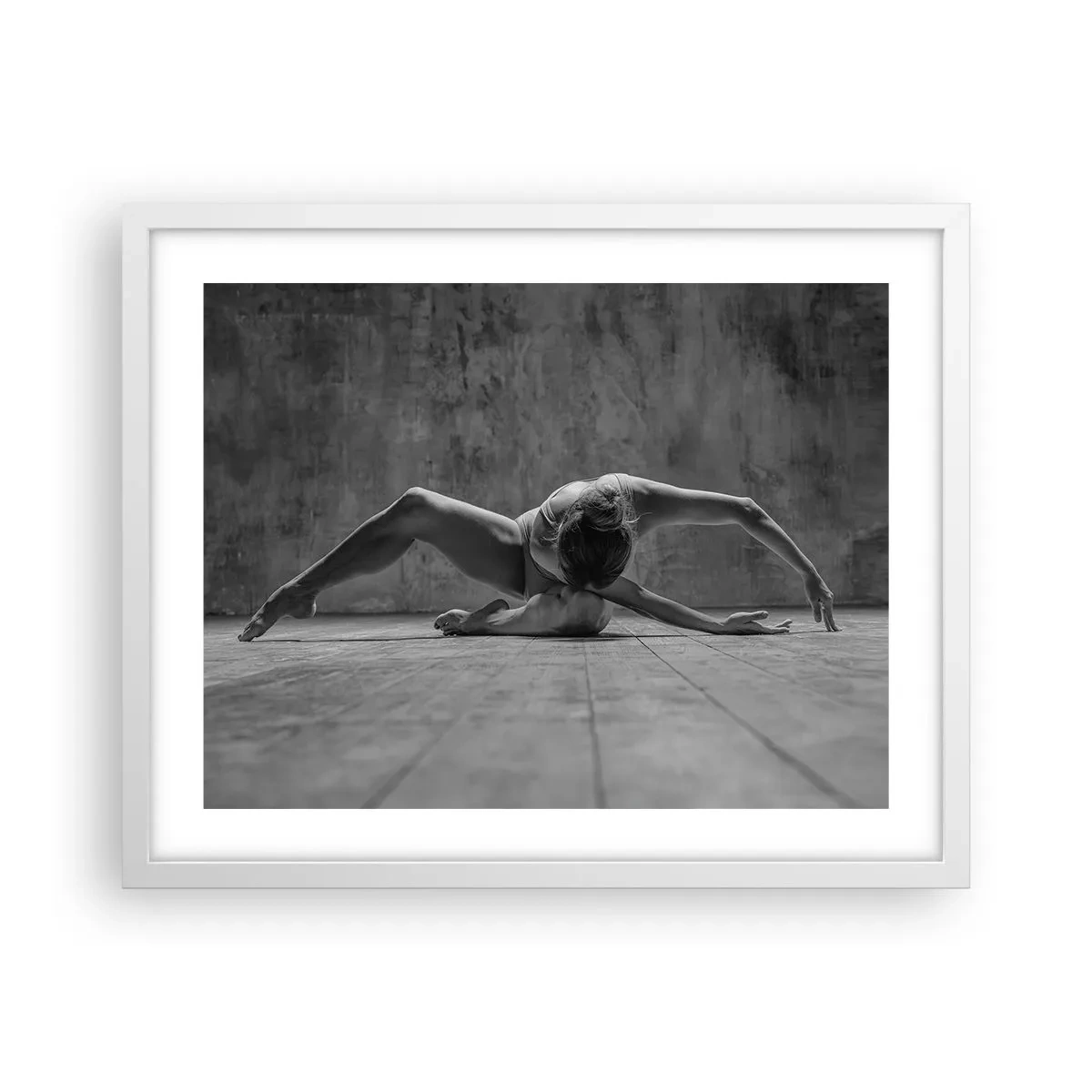 Poszter fekete keretben - Előkerített szimmetria - 50x40 cm