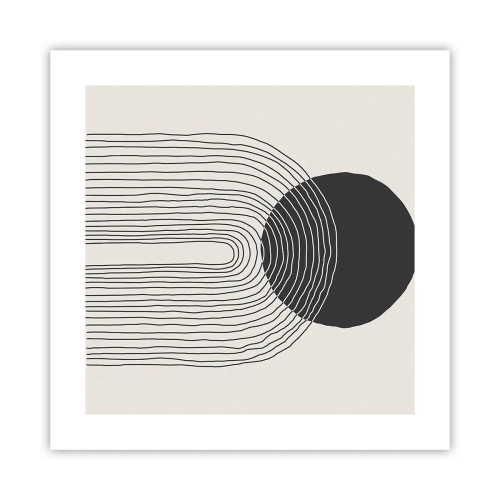 Poszter - Remegés és biztosság - 40x40 cm