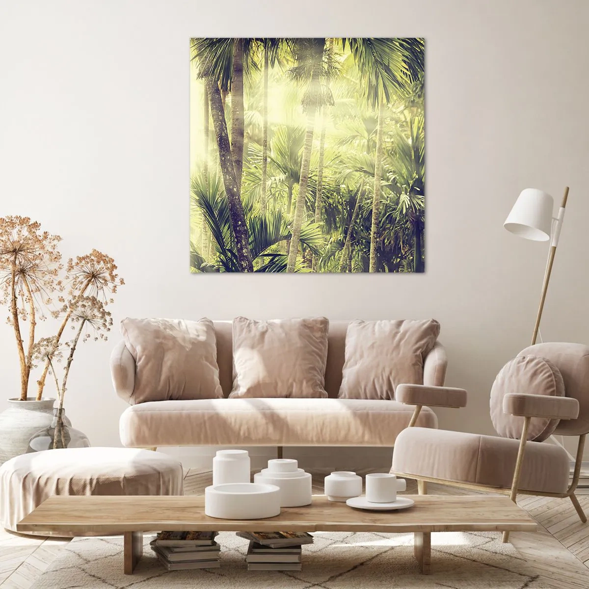 Vászonkép - Zöld forróságban - 50x50 cm