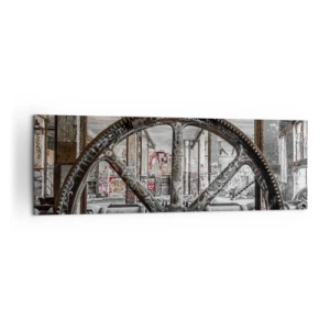 Vászonkép - A gyár titkos élete - 160x50 cm