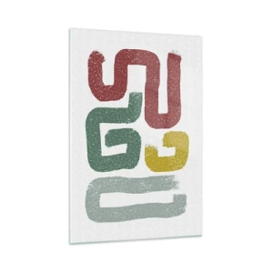 Üveg kép - Egy ismeretlen nyelven - 70x100 cm