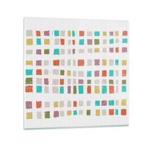 Üveg kép - Ismeretlen játék - 60x60 cm