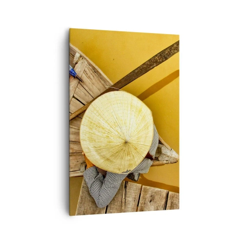 Vászonkép - Élet a Sárga-folyón - 80x120 cm