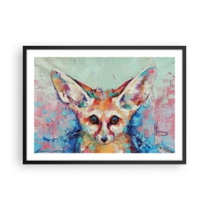 Poszter fehér keretben - Készen álltok rám? - 70x50 cm