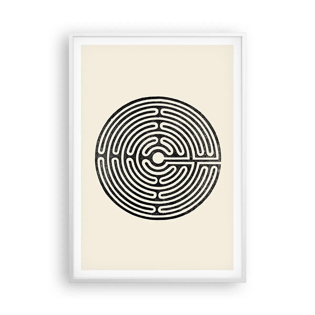 Poszter fekete keretben - Titokzatos rend - 70x100 cm