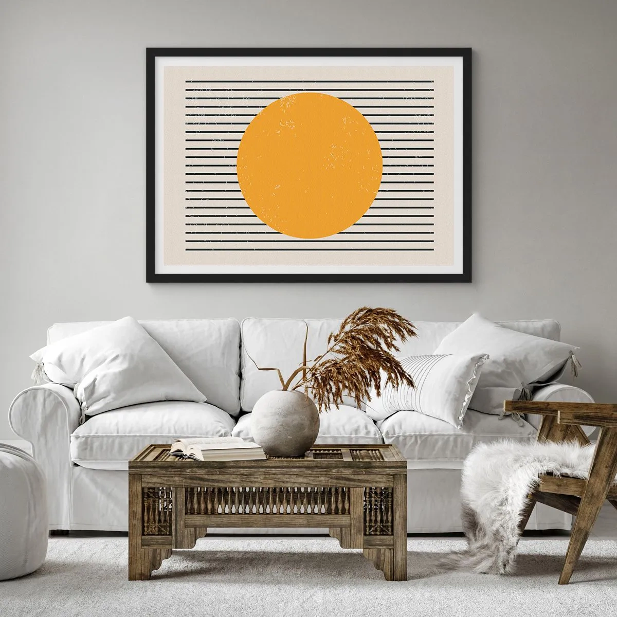 Poszter fehér keretben - Az egyszerűség ereje - 70x50 cm