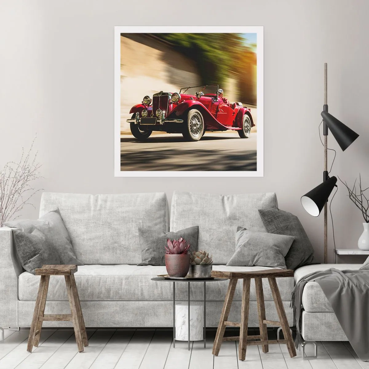 Poszter - Szebb, mint Szamothrakéi Niké - 50x50 cm