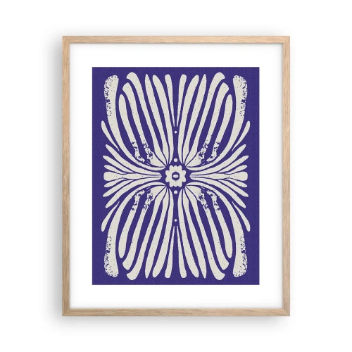 Poszter világos tölgy keretben - Etnikai inspirációk - 40x50 cm