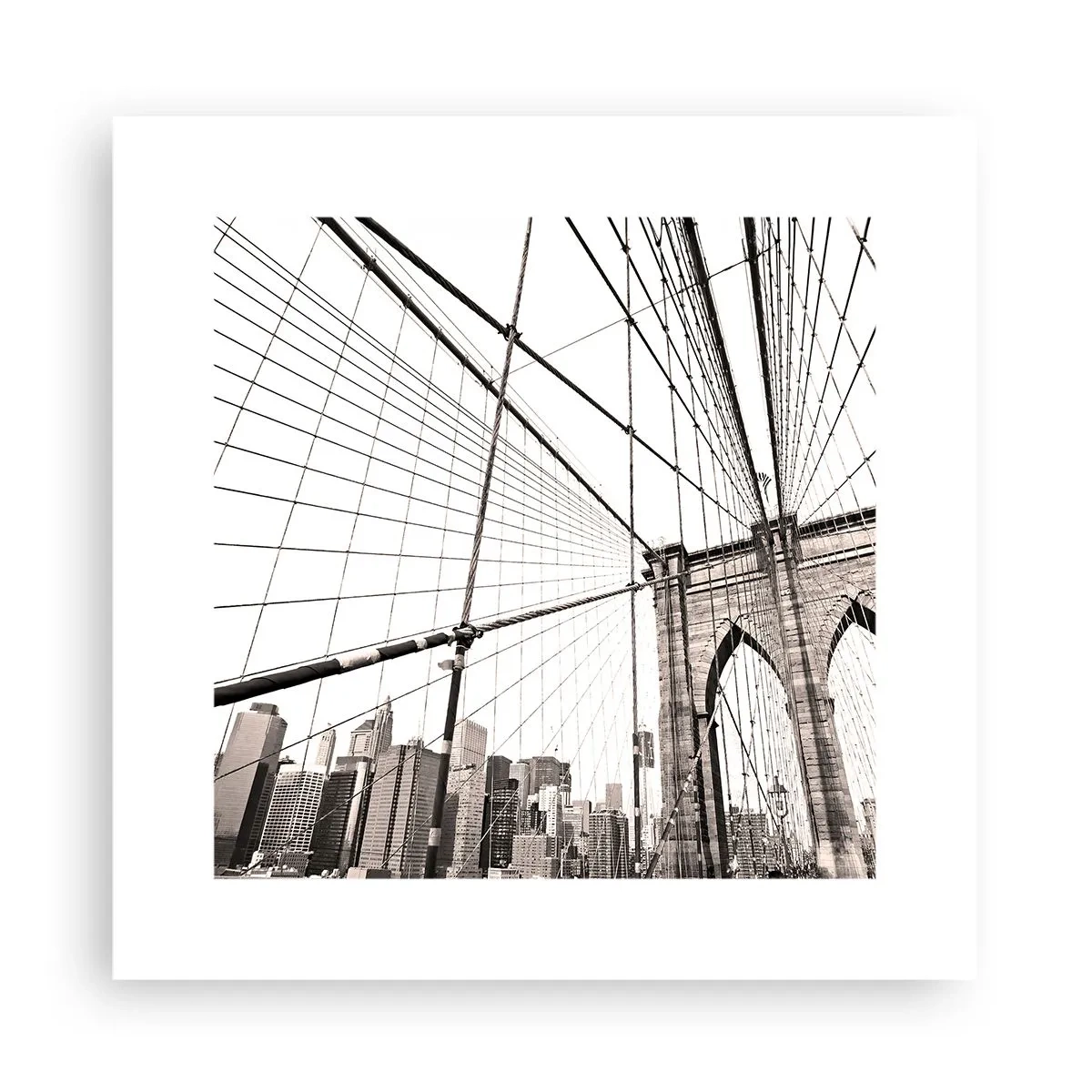 Poszter - New York-i katedrális - 30x30 cm