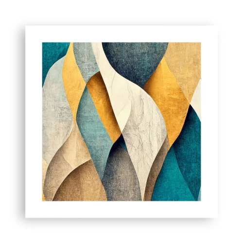 Poszter - Ritmus és hullámzás - 40x40 cm