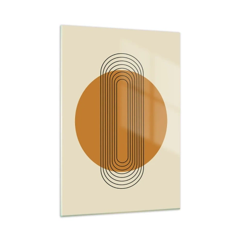 Üveg kép - Tökéletes terv - 50x70 cm