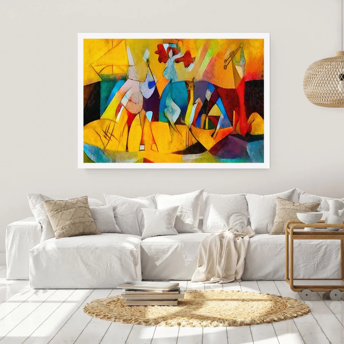 Poszter - Nap - élet - boldogság - 100x70 cm