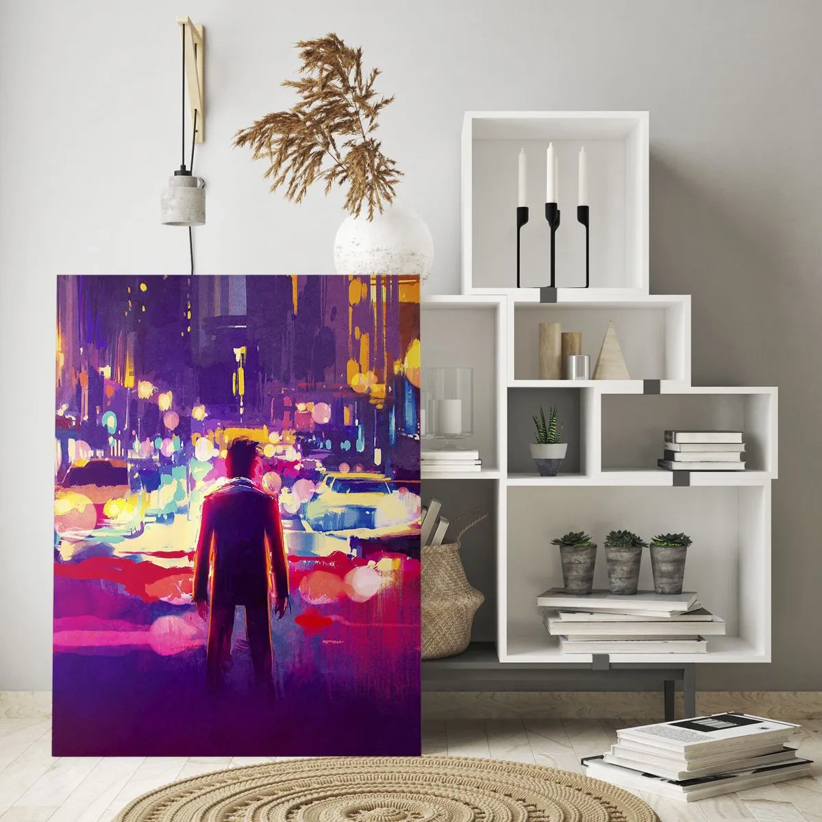 Üveg kép - Elmerülve a fényben - 80x120 cm