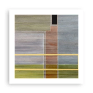 Poszter - Egyszerűen és nyugodtan - 50x50 cm