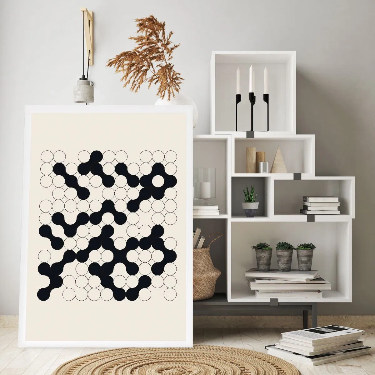 Poszter - Kínai játék - variáció - 30x40 cm