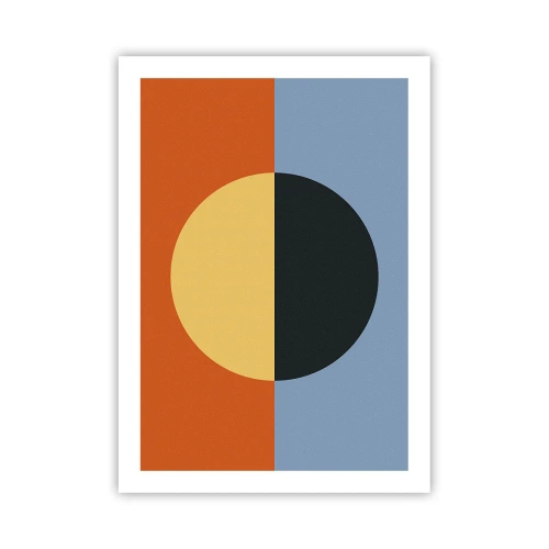 Poszter - A meleg és a hideg kompozíciója - 50x70 cm